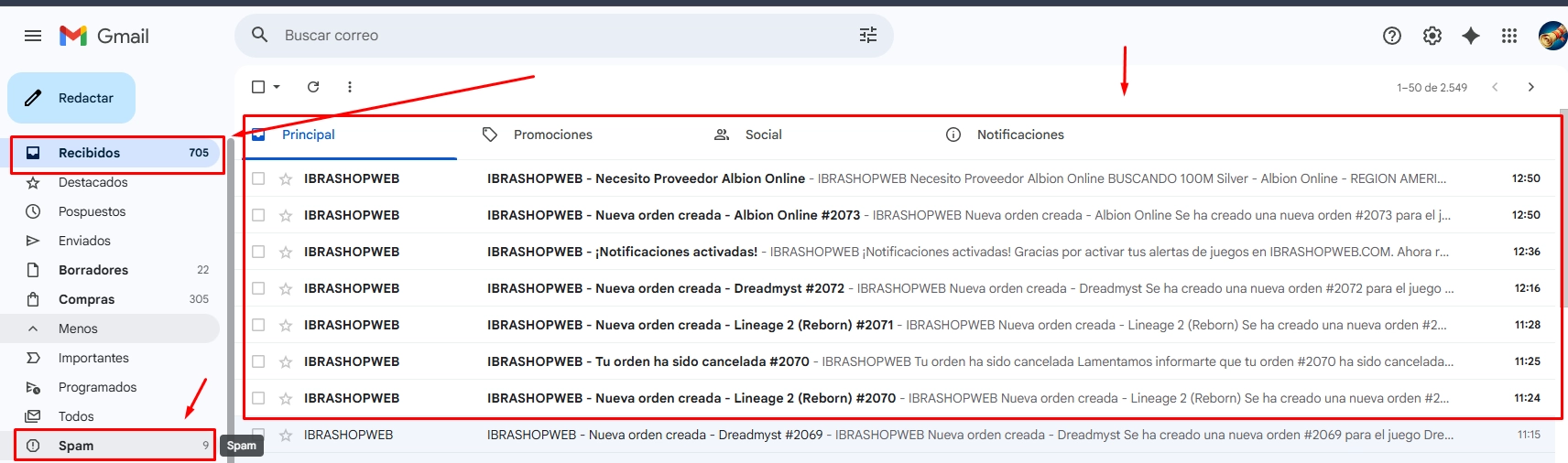 Imagen del contenido